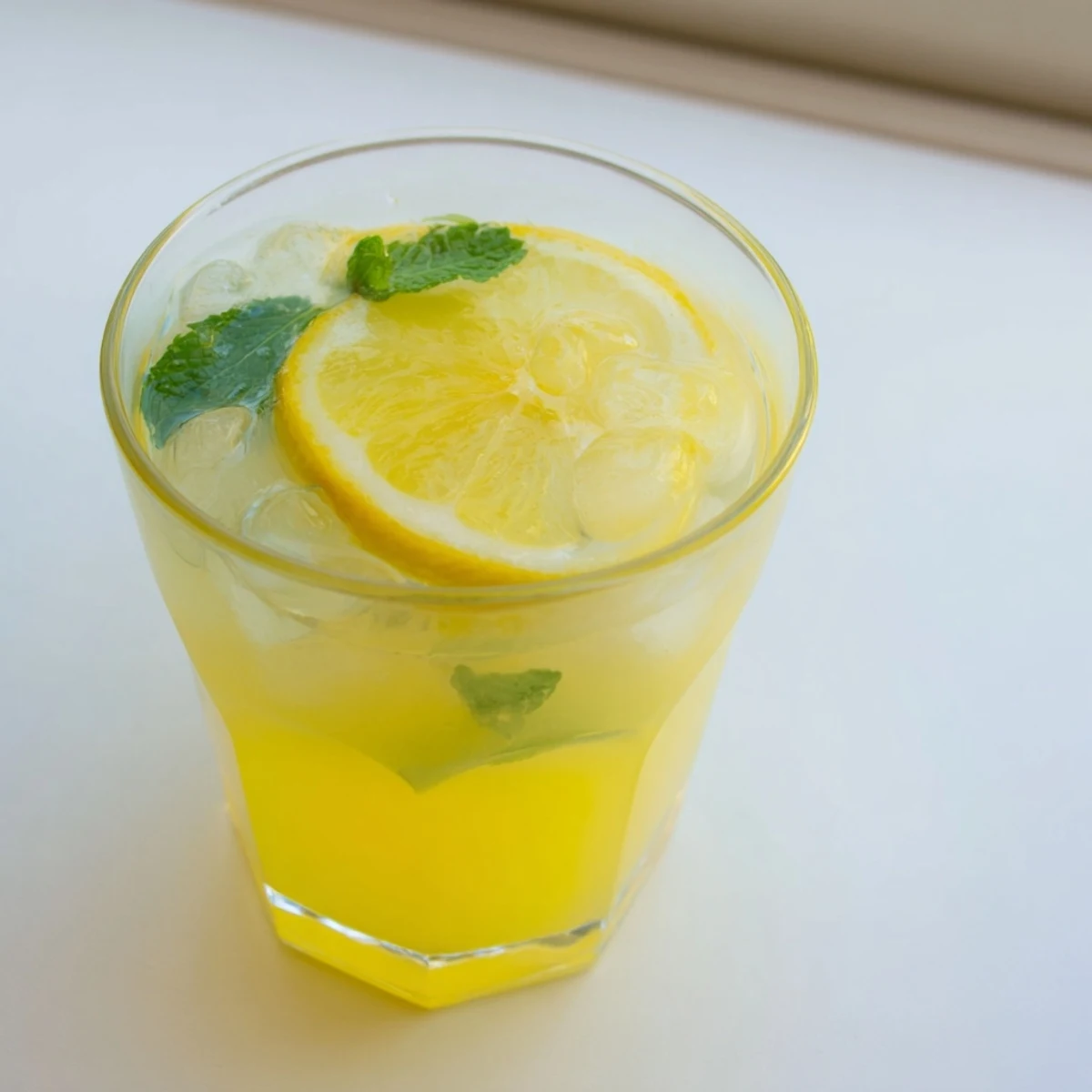 Lemon Juice Sugar Drink