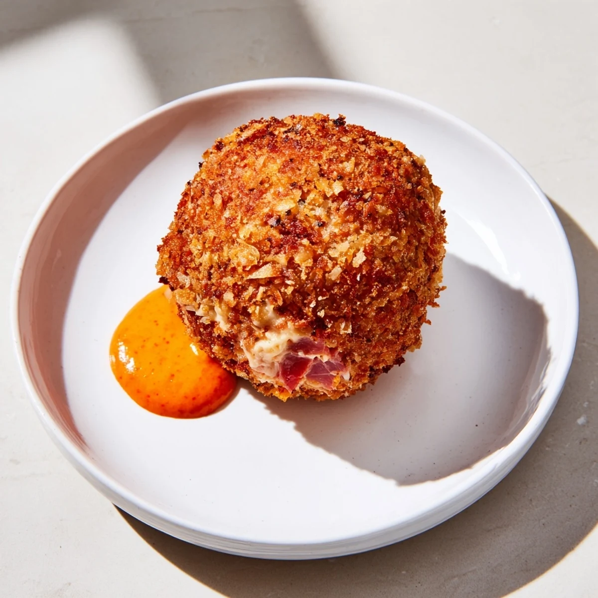 Warm Reuben Balls with Spicy Thousand Island and pickles serve a game-day crowd.