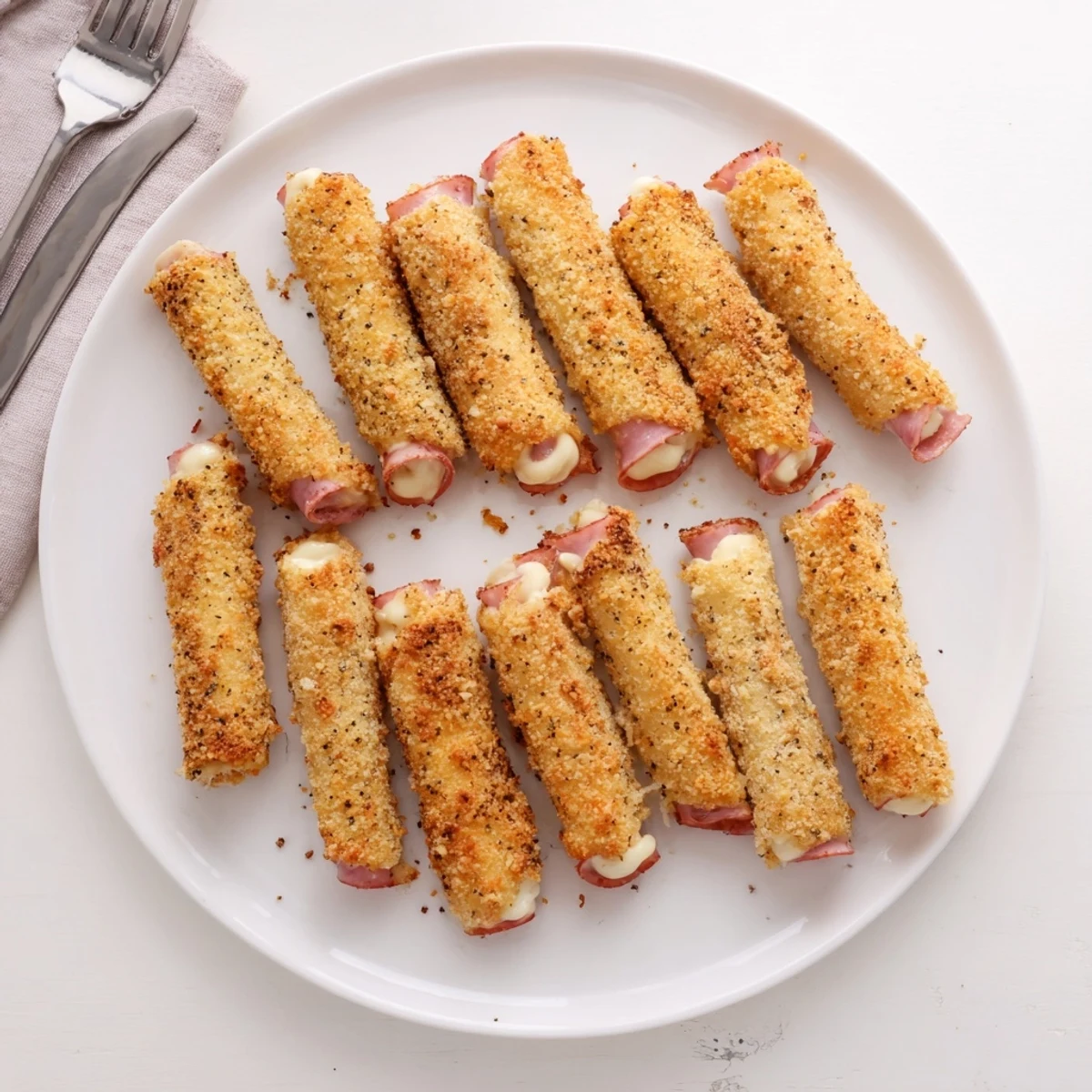 Ham and Cheese Sticks