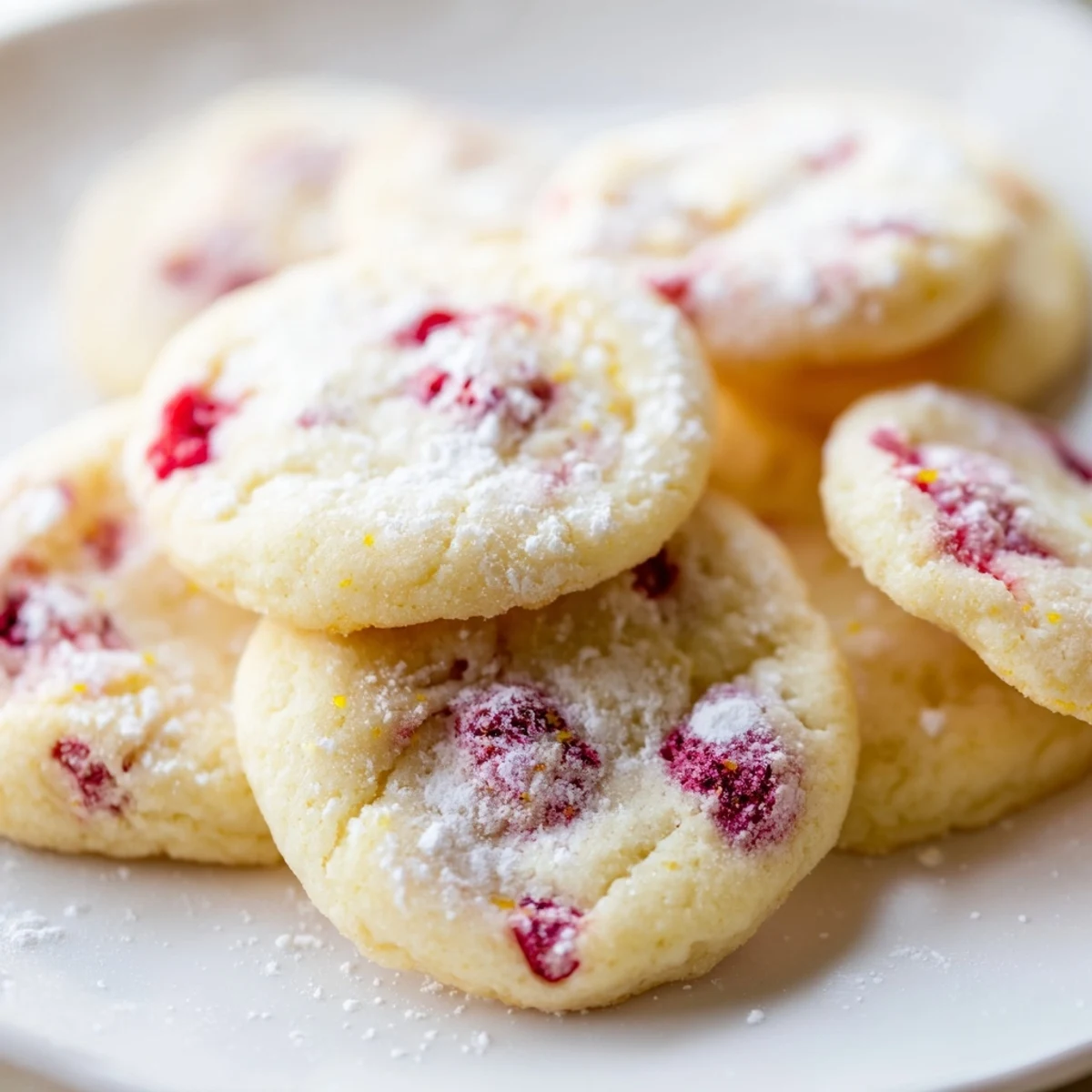 Lemon Raspberry Cookies
