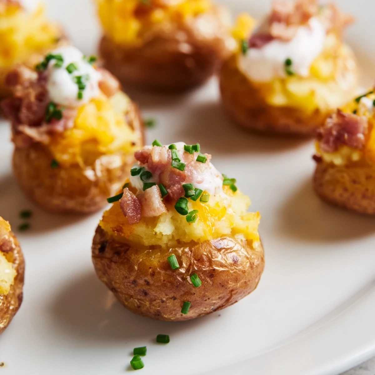 Irish Potato Bites Bacon Cheddar