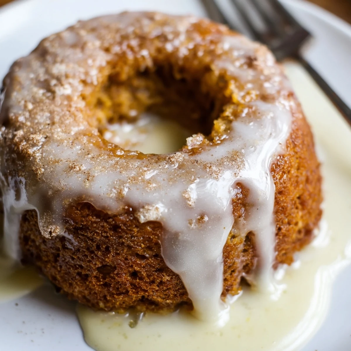Golden Banana Donuts, moist crumb and cinnamon aroma, perfect with coffee