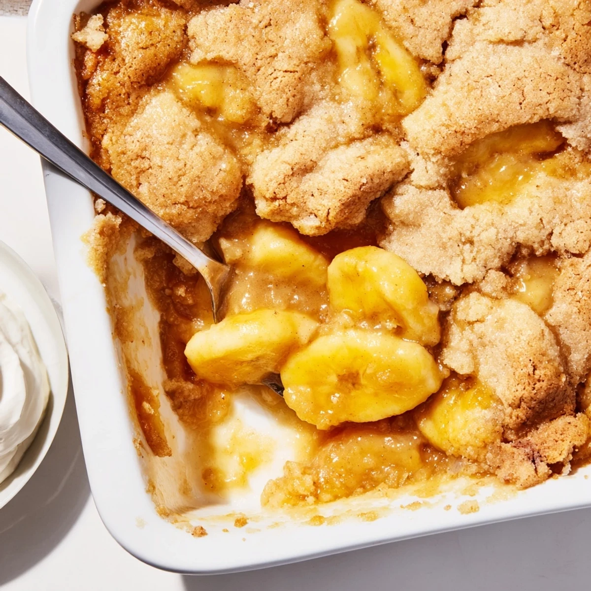 Southern Banana Cobbler Dessert