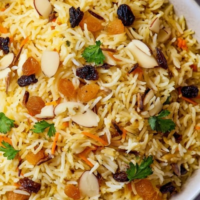 Afghan Rice with Spiced Carrots