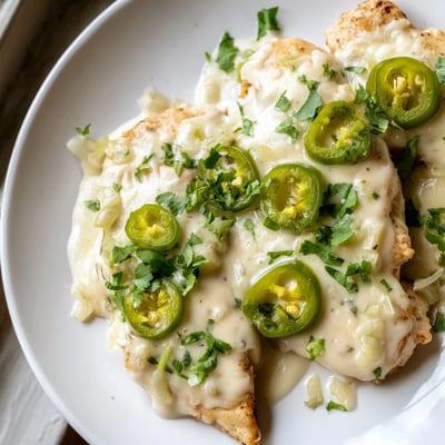 Jalapeno Chicken with Creamy Sauce