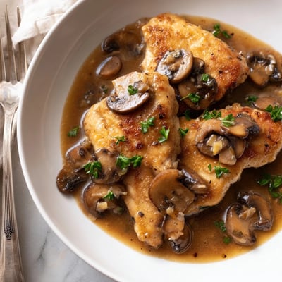 Dairy Free Chicken Marsala