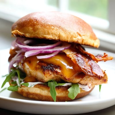 Maple Chicken Bacon Sliders